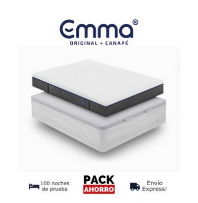 PACK AHORRO Colchón Emma Original + Canapé PACK AHORRO Colchón Emma Original + Canapé