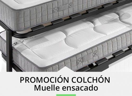 Promoción colchón muelle ensacado