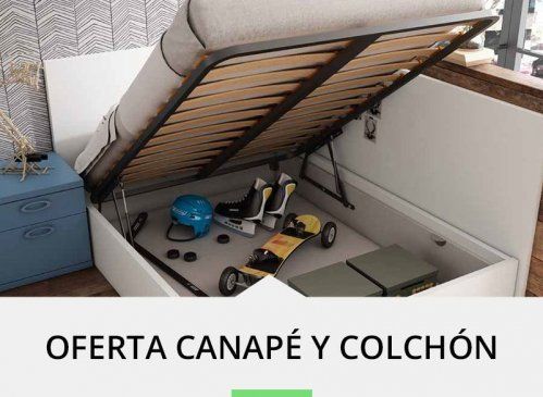 Oferta canapé y colchón