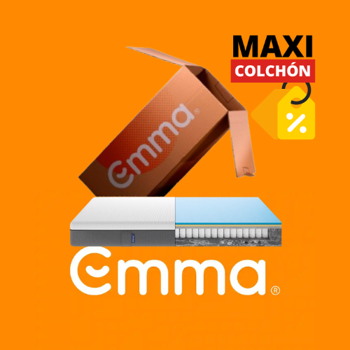 Innovación Alemana para un Descanso SuperiorEmma es una marca de colchones fundada en Alemania en 2015 que ha revolucionado el sector del descanso en Europa. Con presencia en más de 30 países, incluyendo España, Emma se ha ganado la confianza de los consumidores gracias a su enfoque en la innovación, calidad y diseño. Su misión es ofrecer un descanso óptimo mediante productos que combinen lo mejor de la tecnología y la ergonomía para adaptarse a diferentes tipos de durmientes y garantizar una experiencia de sueño confortable y saludable.¿Qué hace que los colchones Emma sean especiales?1. Tecnología y Materiales de Alta Calidad:   Los colchones Emma están diseñados con una combinación de materiales de última generación, como espumas viscoelásticas y espumas Airgocell®, que proporcionan un equilibrio entre adaptabilidad y firmeza. Estos materiales son capaces de distribuir el peso de manera uniforme y aliviar los puntos de presión, ayudando a mejorar la postura durante el sueño.   Además, la tecnología Airgocell® es transpirable, lo que permite una circulación constante del aire para mantener el colchón fresco y libre de humedad, ideal para quienes buscan un descanso fresco y cómodo durante toda la noche.2. Premios y Reconocimientos:   Emma ha recibido numerosos premios en Europa, siendo reconocida en varias ocasiones como el "Mejor Colchón" en países como España, Francia y Alemania. Su éxito se debe a la combinación de alta calidad, diseño innovador y satisfacción de los clientes, lo cual demuestra la eficacia y durabilidad de sus colchones.3. Política de Prueba de 100 Noches:   Emma permite a los clientes probar sus colchones en casa durante 100 noches para asegurarse de que es la opción ideal. Si el cliente no está satisfecho, puede devolverlo sin coste adicional. Esta política reduce el riesgo de compra y brinda una mayor seguridad a los clientes, permitiéndoles evaluar el colchón de forma cómoda y sin compromiso.4. Garantía de 10 Años:   Emma ofrece una garantía de 10 años en sus colchones, reflejando su confianza en la calidad y durabilidad de los materiales empleados. Esto garantiza que los clientes puedan disfrutar de un colchón Emma con tranquilidad y sin preocupaciones a largo plazo.Variedad de Colchones EmmaEmma ofrece una gama de colchones diseñados para adaptarse a diferentes tipos de preferencias de descanso:  Emma Original: Es el modelo más vendido y galardonado de la marca. Este colchón está diseñado para brindar una experiencia de descanso universal, adaptándose a la mayoría de los usuarios. Combina varias capas de espuma de alta densidad, viscoelástica y Airgocell®, lo que proporciona un soporte equilibrado, alta adaptabilidad y transpirabilidad.  Emma Hybrid: También llamado Emma Original Hybrid combina lo mejor de la tecnología de espuma y los muelles ensacados, brindando un soporte firme y una gran adaptabilidad. Este colchón es ideal para quienes buscan la estabilidad y transpirabilidad de los muelles, junto con la comodidad y soporte de la espuma viscoelástica. Es adecuado para personas que prefieren un colchón de firmeza media alta y mayor transpirabilidad.Enfoque en la Innovación y el ClienteEmma se destaca por su constante innovación en productos de descanso. La marca cuenta con un equipo de investigación y desarrollo que está en permanente búsqueda de nuevas tecnologías para mejorar sus colchones, priorizando la adaptabilidad, la frescura y el soporte adecuado en cada diseño. Esto les permite mantenerse actualizados y ofrecer productos que responden a las necesidades cambiantes del consumidor.Otros Productos para el DescansoEmma no se limita a los colchones; también ofrece una variedad de productos complementarios como almohadas, bases de cama y protectores de colchón, diseñados para completar la experiencia de descanso. Cada uno de estos productos está diseñado con la misma atención a la calidad y la innovación, lo que permite a los clientes crear un espacio de descanso totalmente optimizado.¿Por qué Elegir Emma?Emma destaca por su enfoque en la innovación, el confort y la adaptabilidad. Con una excelente relación calidad precio, una política de prueba sin riesgo, garantía de 10 años y una variedad de modelos diseñados para satisfacer diversas necesidades, Emma es una marca ideal para quienes buscan una solución de descanso confiable y de alta calidad. Su éxito y reconocimiento en el mercado europeo respaldan la eficacia y el compromiso de la marca con la satisfacción del cliente.Emma es una opción sólida para aquellos que buscan un descanso reparador respaldado por tecnología avanzada y una garantía de calidad.